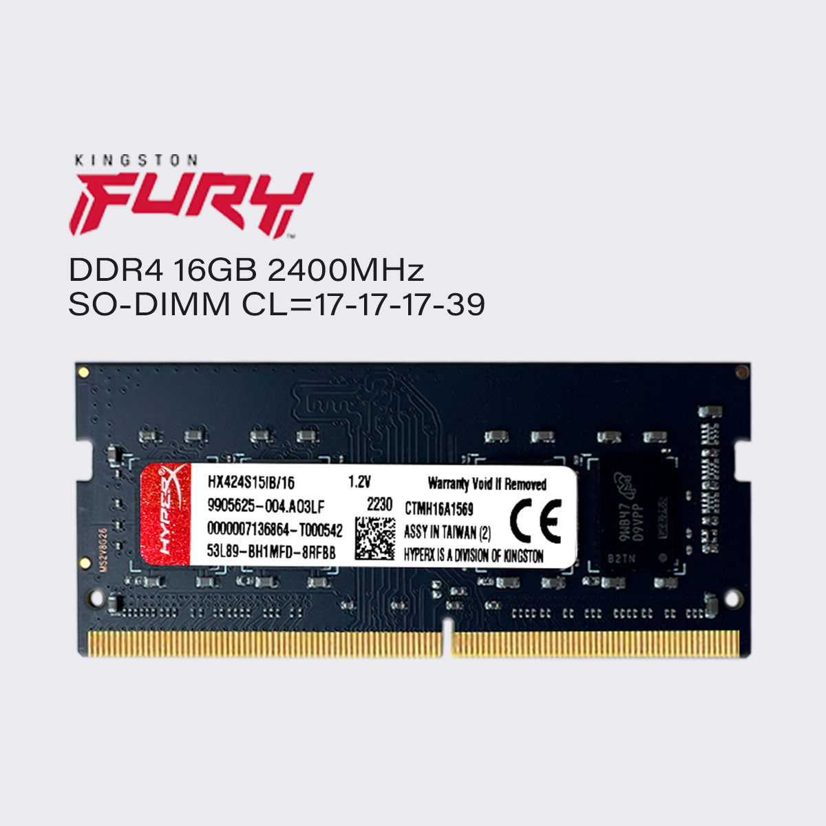 Kingston fury ddr4 16gb 8gb 4gb 2400mhz hyperx laptop memory sodimm ram pc4 19200 1.2v