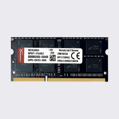 Kingston FURY ddr3l 8gb 4gb 1600mhz hyperx laptop memory sodimm ram pc3l 12800 1.35v