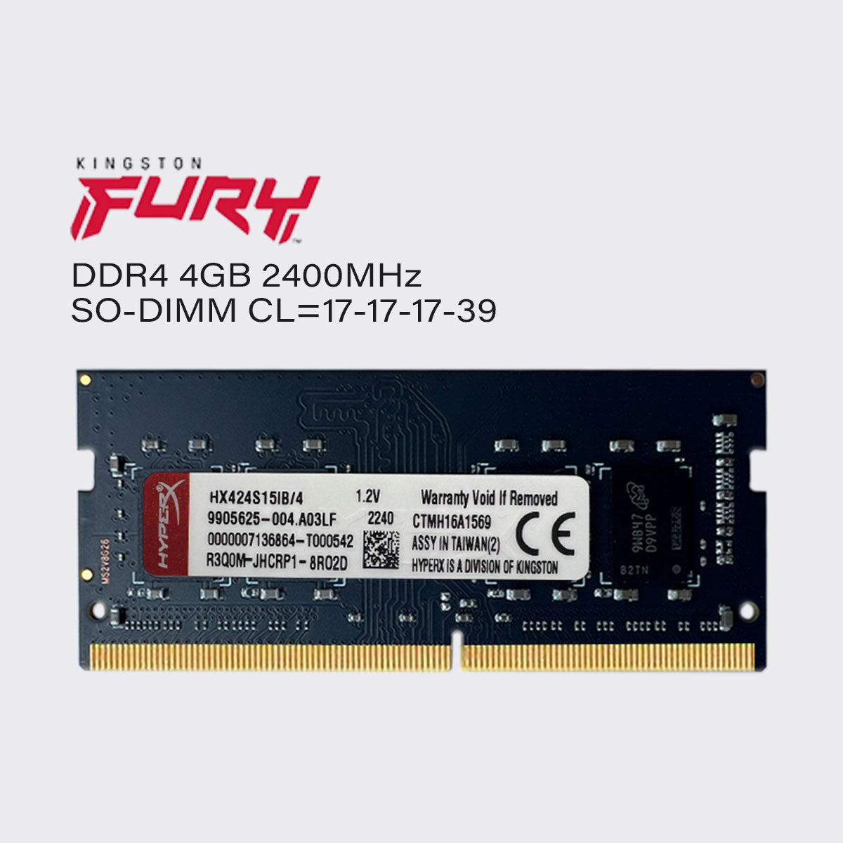 Kingston fury ddr4 16gb 8gb 4gb 2400mhz hyperx laptop memory sodimm ram pc4 19200 1.2v