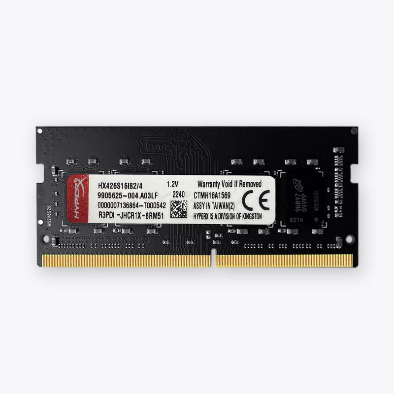 Kingston fury ddr4 16gb 8gb 4gb 2666mhz hyperx laptop memory sodimm ram pc4 21300 1.2v