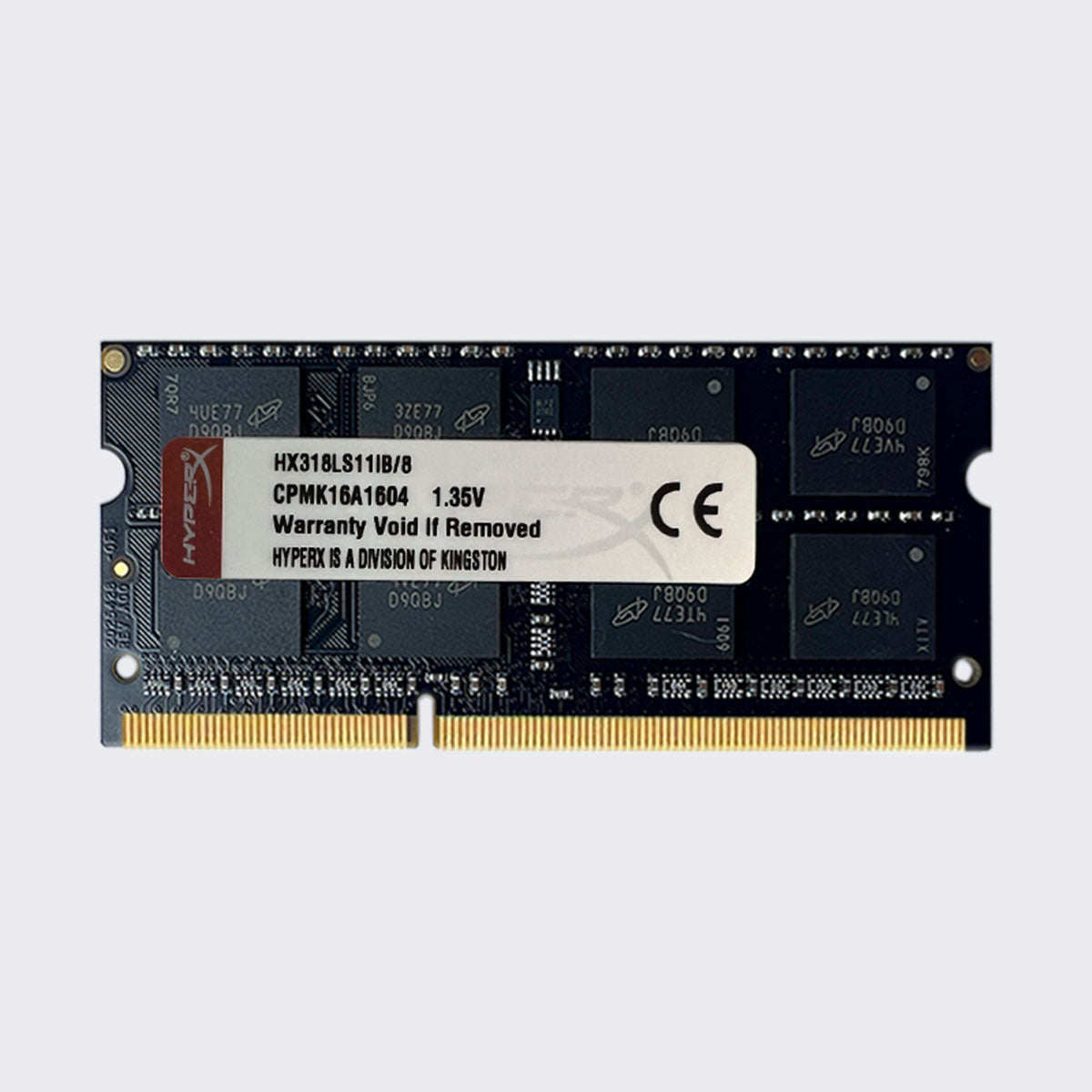 Kingston FURY ddr3l 8gb 1866mhz hyperx laptop memory sodimm ram pc3l 14900 1.35v