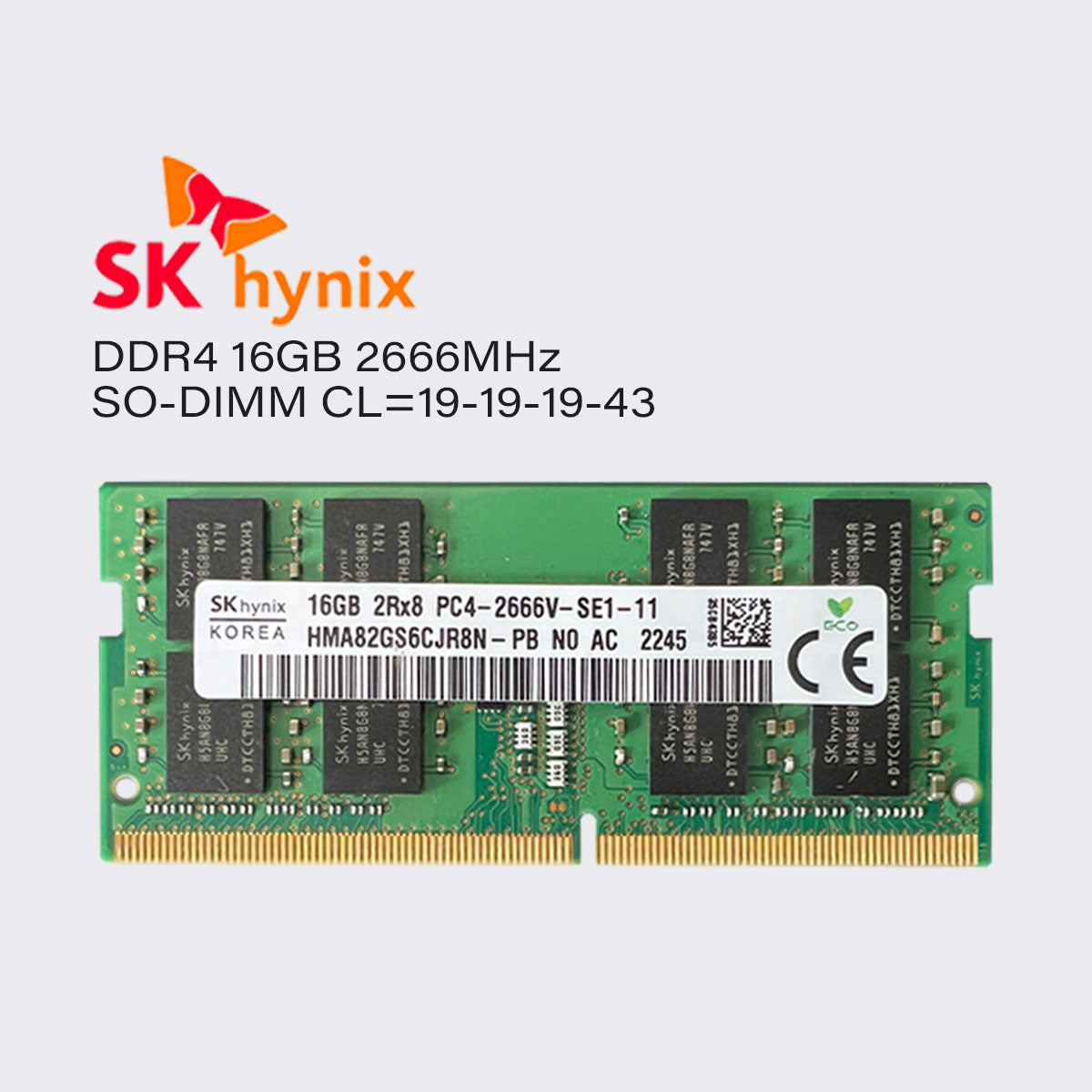 sk hynix ddr4 32gb 16gb 8gb 4gb 2666mhz laptop memory sodimm ram pc4 21300 1.2v