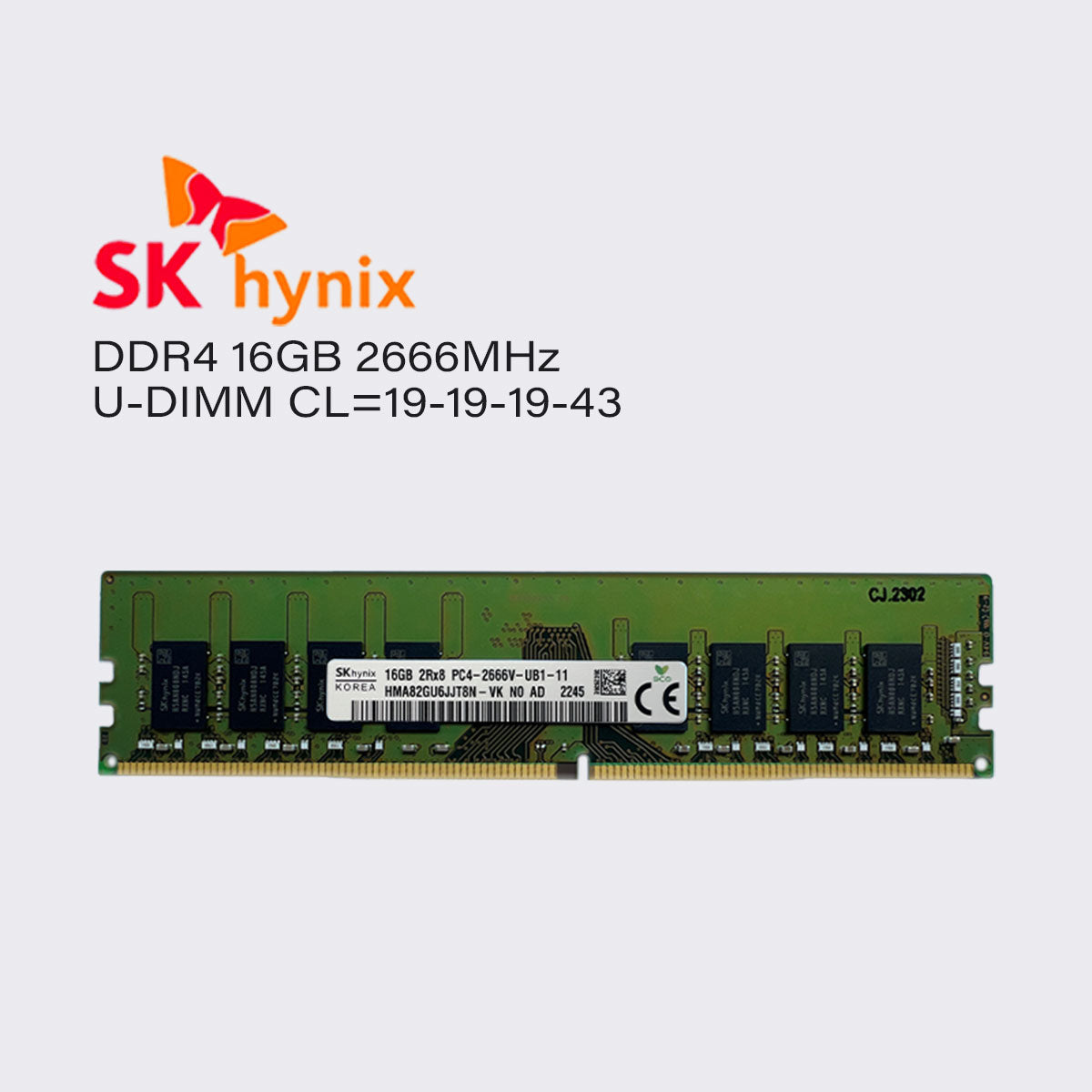 Hynix 無い 16G PC4 DDR4 2666V メモリー