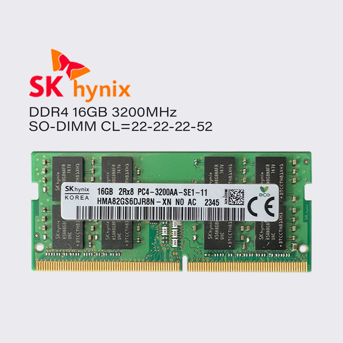 sk hynix ddr4 32gb 16gb 8gb 4gb 3200mhz laptop memory sodimm ram pc4 25600 1.2v