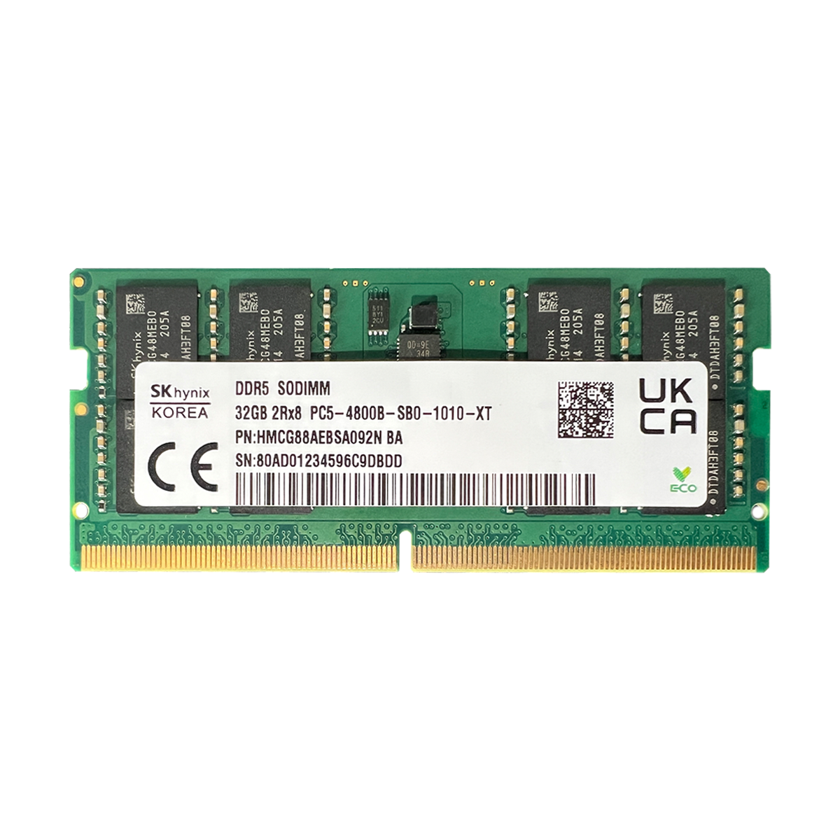 SK hynix ddr5 32gb 16gb 8gb 4800mhz laptop memory sodimm ram pc5 38400 1.1v