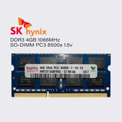 SK hynix ddr3 8gb 4gb 1066mhz laptop memory sodimm ram pc3 8500 1.5v