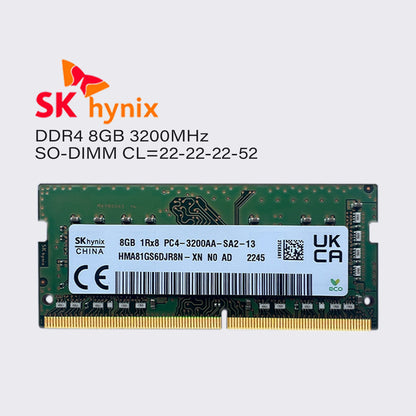 sk hynix ddr4 32gb 16gb 8gb 4gb 3200mhz laptop memory sodimm ram pc4 25600 1.2v