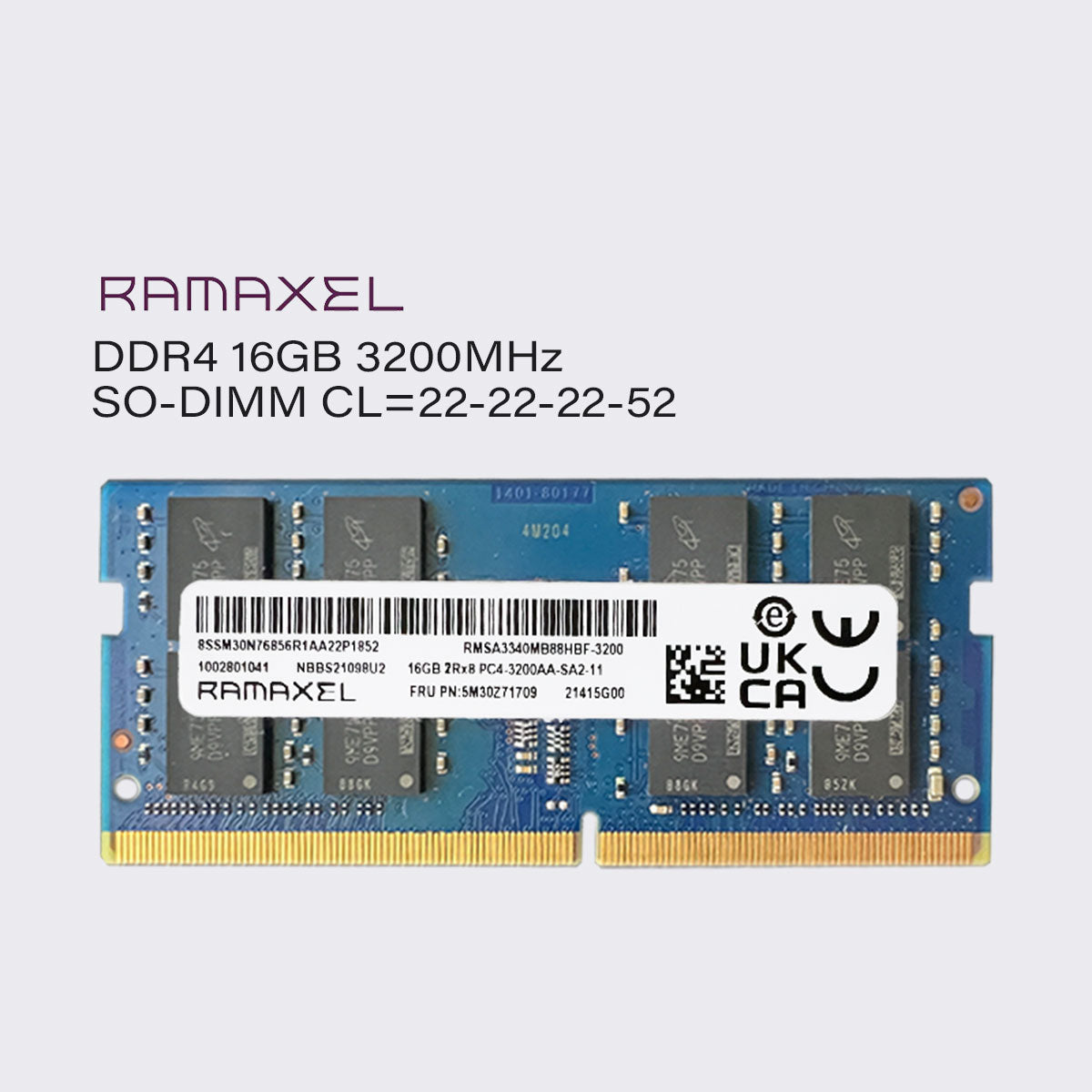 ramaxel ddr4 16gb 8gb 3200mhz laptop memory sodimm ram pc4 25600 1.2v