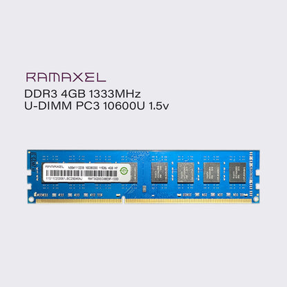 ramaxel ddr3 8gb 4gb 1333mhz desktop PC memory udimm ram pc3 10600 1.5v