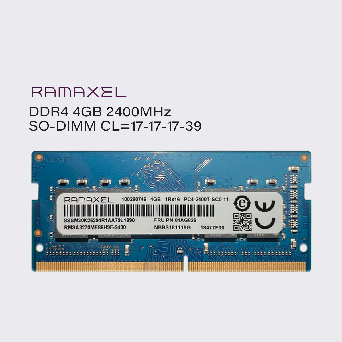 ramaxel ddr4 16gb 8gb 4gb 2400mhz laptop memory sodimm ram pc4 19200 1.2v