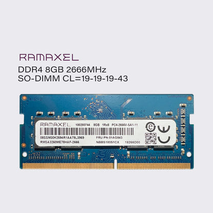 Ramaxel DDR4 16 GB 8 GB 4 GB 2666 MHz Laptop-Speicher SoDIMM-RAM PC4 21300 1,2 V 