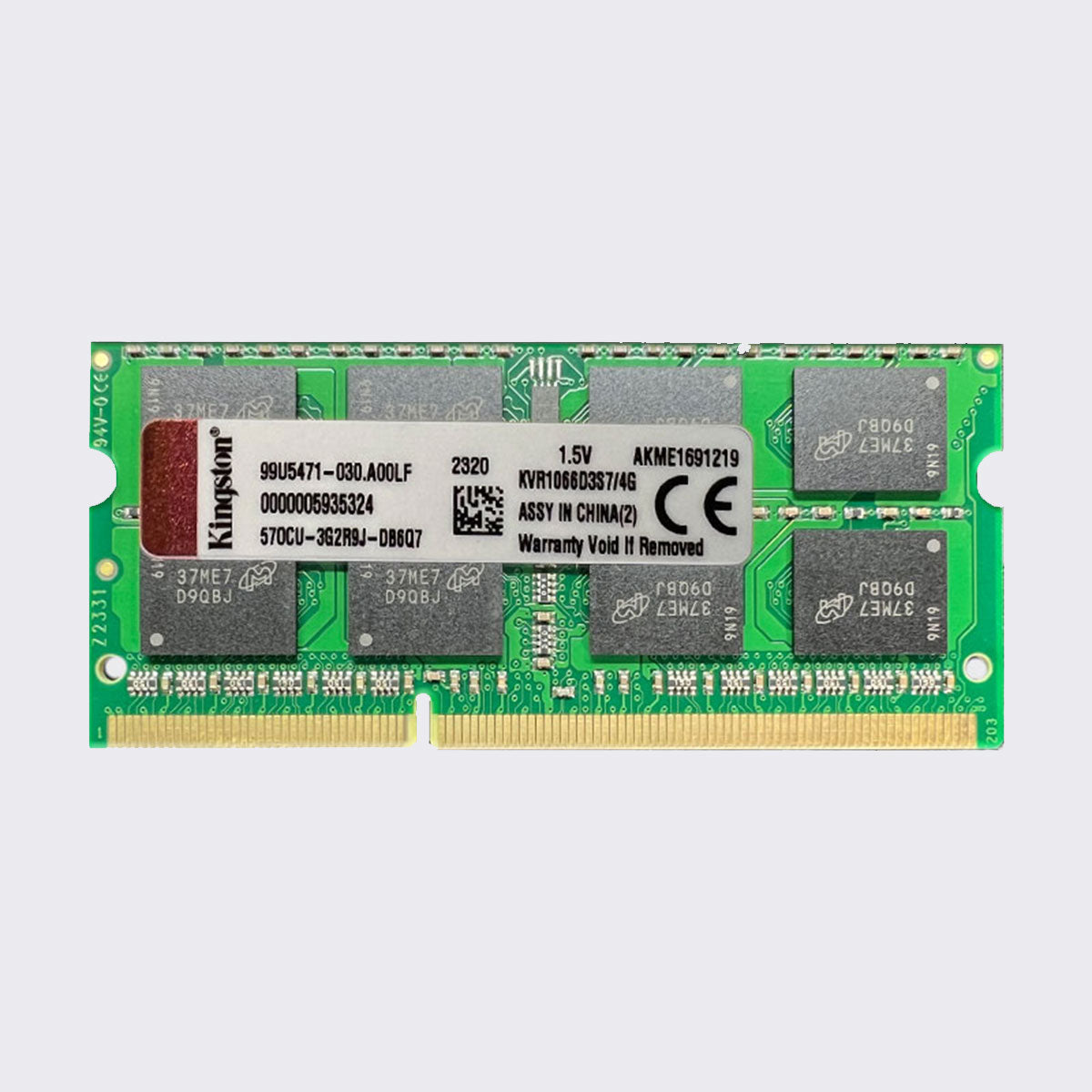 Kingston ddr3 4gb 1066mhz laptop memory sodimm ram pc3 8500 1.5v