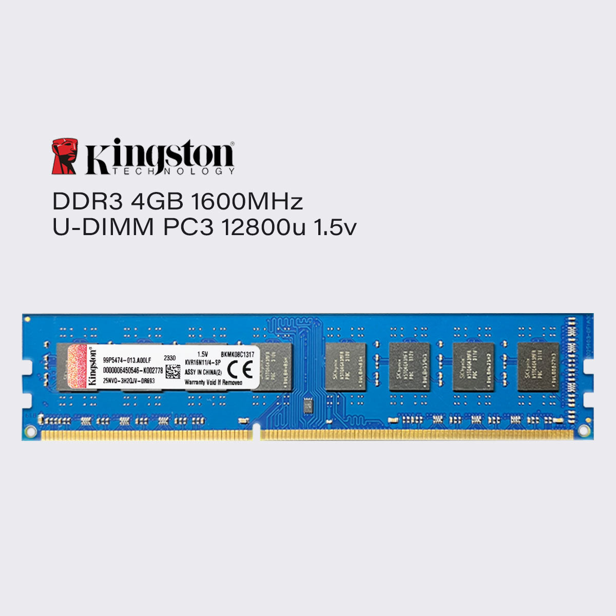 kingston ddr3 8gb 4gb 1600mhz desktop PC memory udimm ram pc3 12800 1.5v