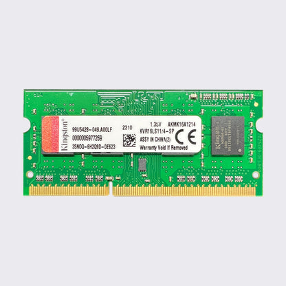 Kingston ddr3l 8gb 4gb 1600mhz laptop memory sodimm ram pc3l 12800 1.35v