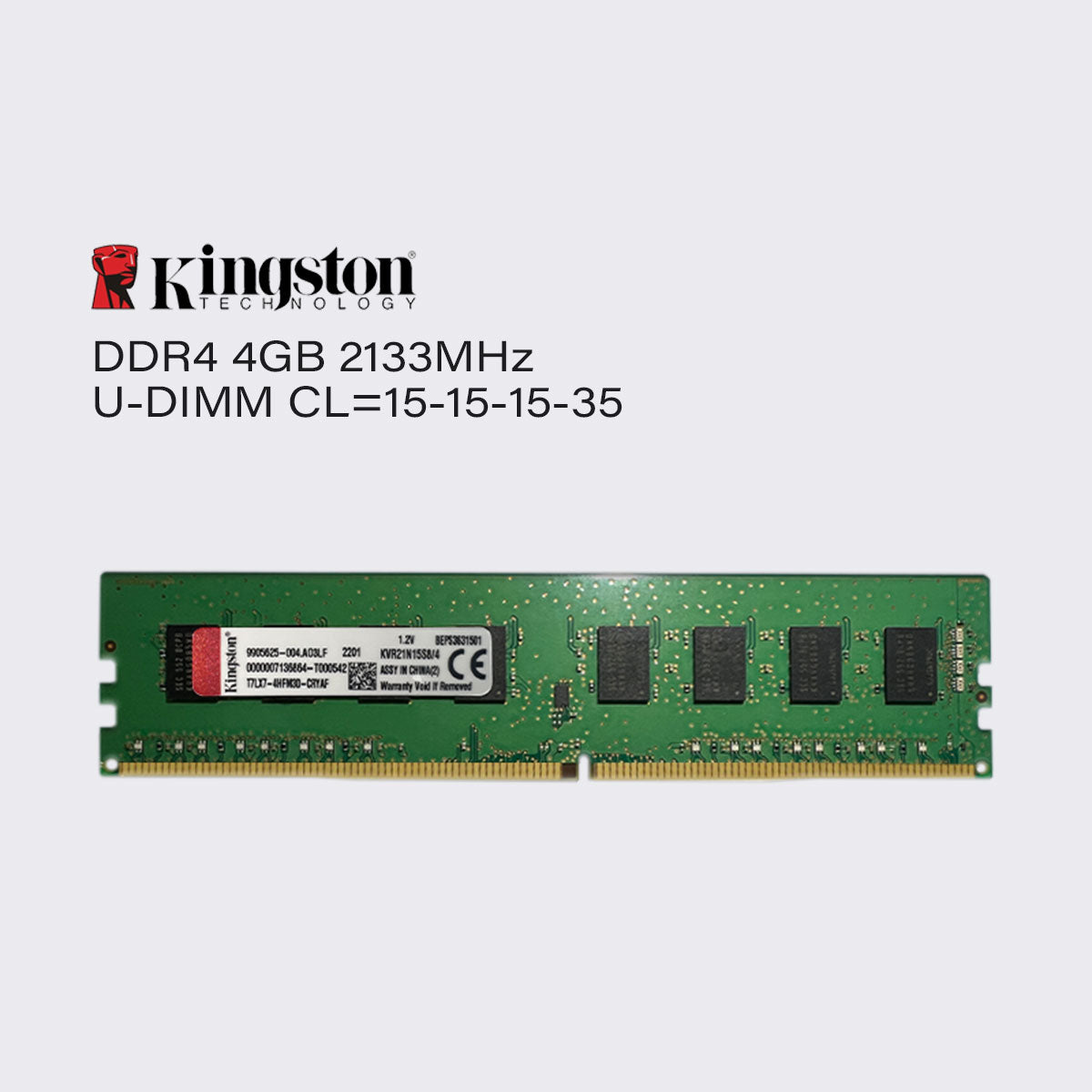 Kingston ddr4 16gb 8gb 4gb 2133mhz desktop memory udimm pc ram pc4 17000 1.2v