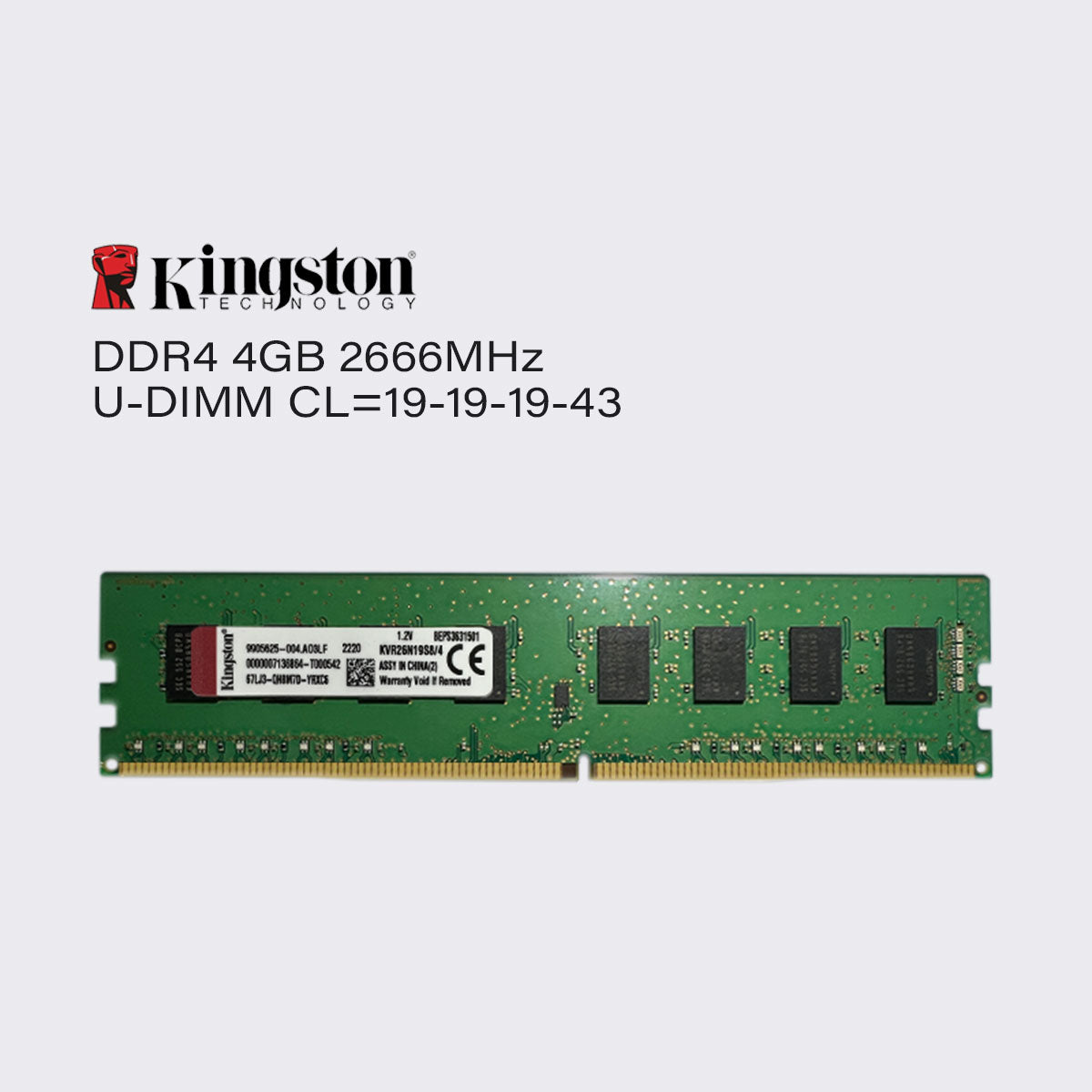 Kingston ddr4 16gb 8gb 4gb 2666mhz desktop memory udimm pc ram pc4 21300 1.2v