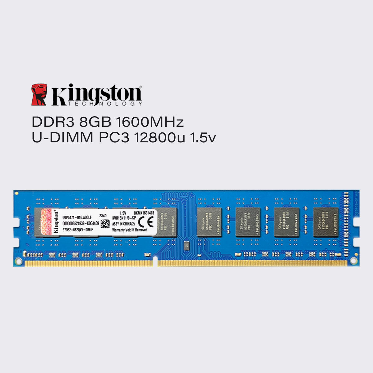 kingston ddr3 8gb 4gb 1600mhz desktop PC memory udimm ram pc3 12800 1.5v