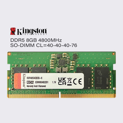 Kingston DDR5 32 GB 16 GB 8 GB 4800 MHz Laptop-Speicher SoDIMM-RAM PC5 38400 1,1 V 