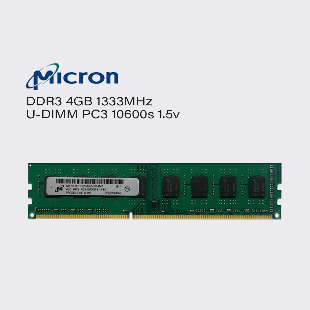 micron ddr3 8gb 4gb 1333mhz desktop PC memory udimm ram pc3 10600 1.5v