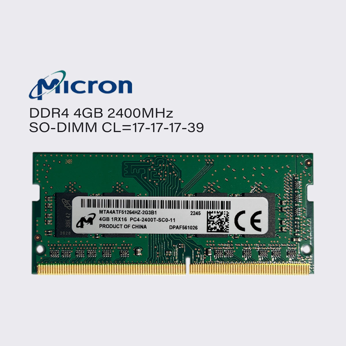 Micron ddr4 32gb 16gb 8gb 4gb 2400mhz memoria para portátil sodimm ram pc4 19200 1,2 v 