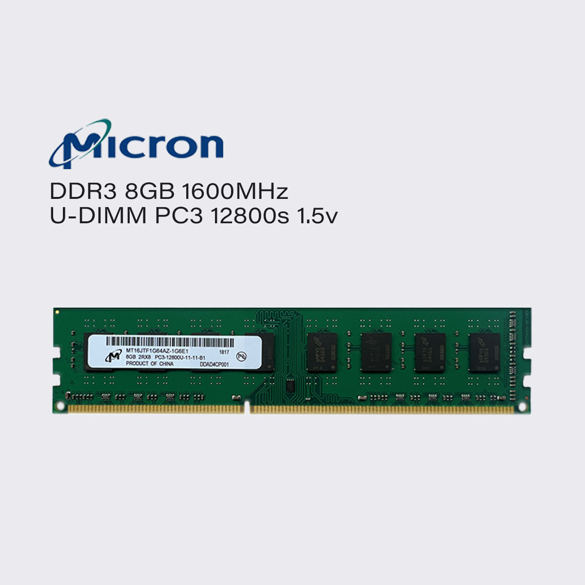 micron ddr3 8gb 4gb 1600mhz desktop PC memory udimm ram pc3 12800 1.5v