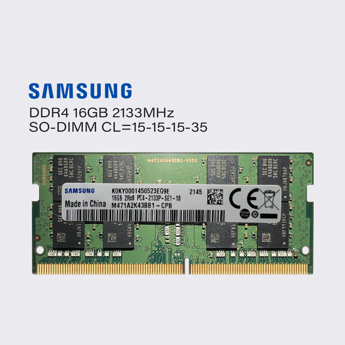 Samsung DDR4 16 GB 8 GB 4 GB 2133 MHz Laptop-Speicher Sodimm-RAM PC4 17000 1,2 V 