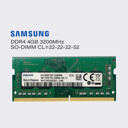 Samsung DDR4 32 GB 16 GB 8 GB 4 GB 3200 MHz Laptop-Speicher Sodimm-RAM PC4 25600 1,2 V 