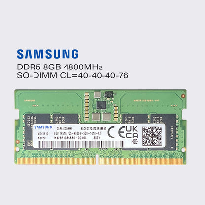 Samsung ddr5 8gb 4800mhz laptop memory sodimm ram pc5 38400 1.1v