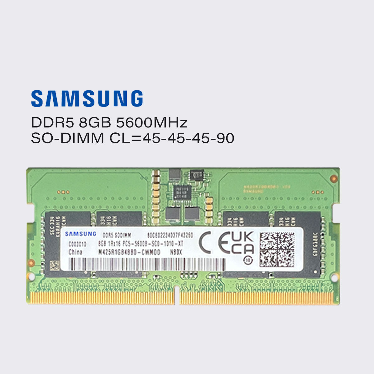 Samsung ddr5 8gb 5600mhz laptop memory sodimm ram pc5 44800 1.1v