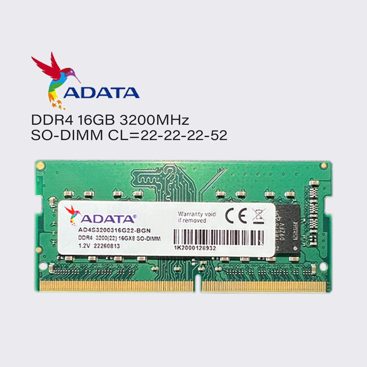 adata ddr4 16gb 8gb 4gb 3200mhz laptop memory sodimm ram pc4 25600 1.2v