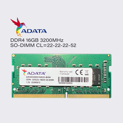 adata ddr4 16gb 8gb 4gb 3200mhz laptop memory sodimm ram pc4 25600 1.2v