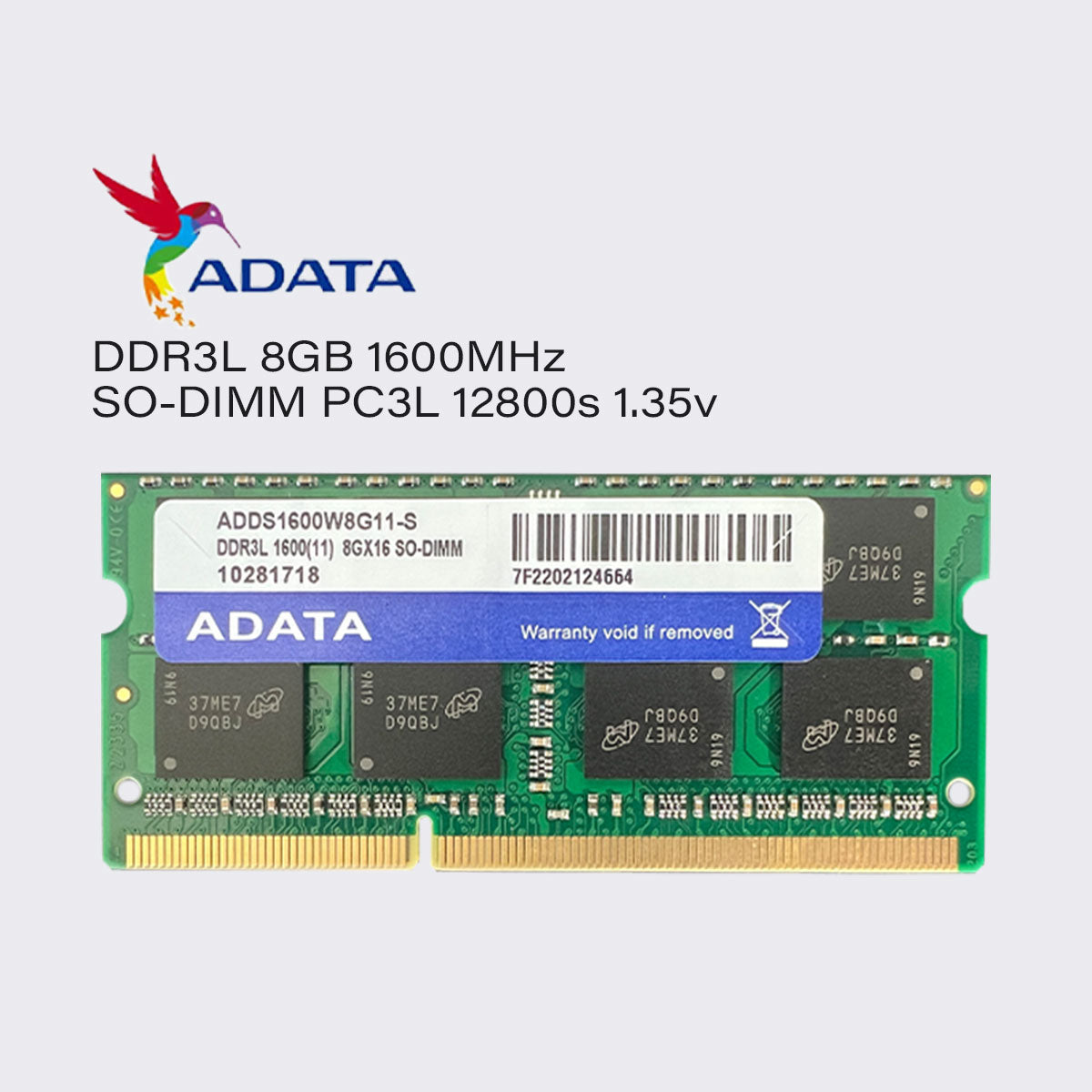 ADATA ddr3l 8gb 4gb 1600mhz laptop memory sodimm ram pc3l 12800 1.35v