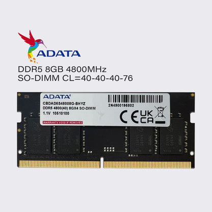 adata ddr5 32gb 16gb 8gb 4800mhz laptop memory sodimm ram pc5 38400 1.1v