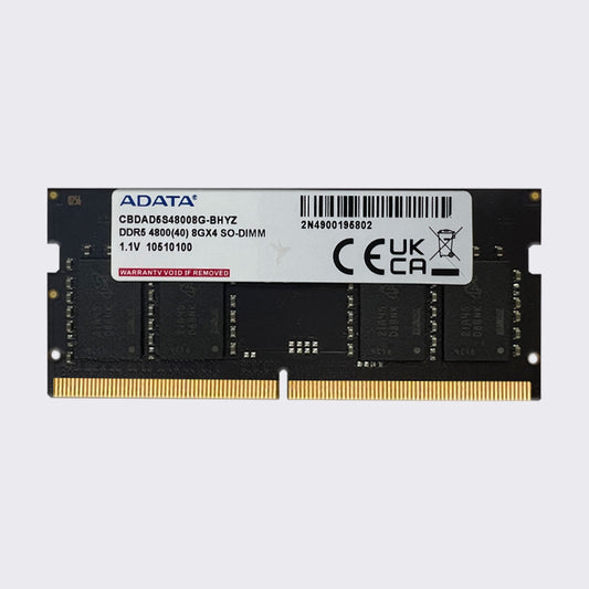 adata ddr5 32gb 16gb 8gb 4800mhz laptop memory sodimm ram pc5 38400 1.1v