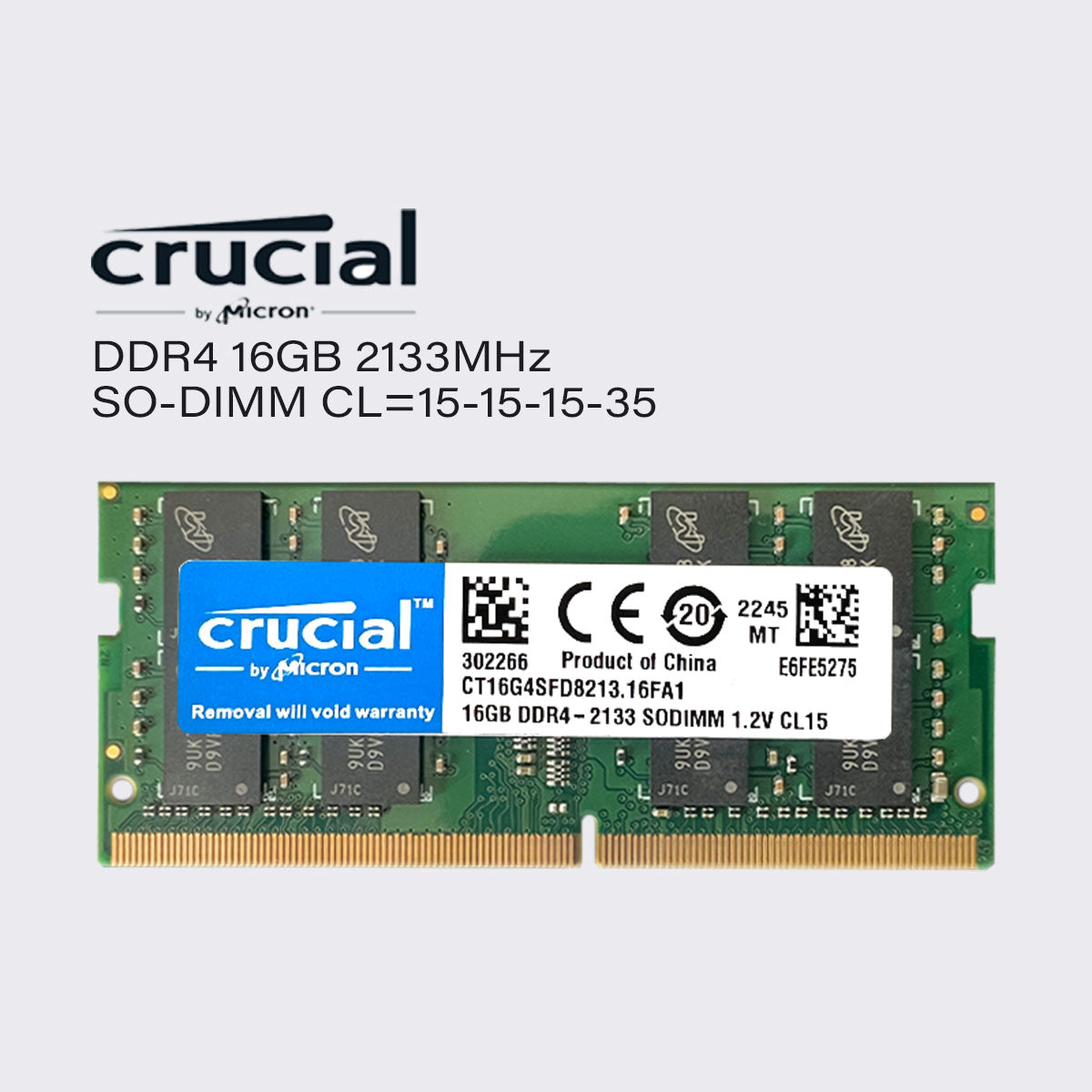 crucial ddr4 16gb 8gb 4gb 2133mhz laptop memory sodimm ram pc4 17000 1.2v