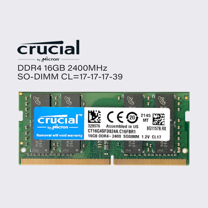 crucial ddr4 32gb 16gb 8gb 4gb 2400mhz laptop memory sodimm ram pc4 19200 1.2v