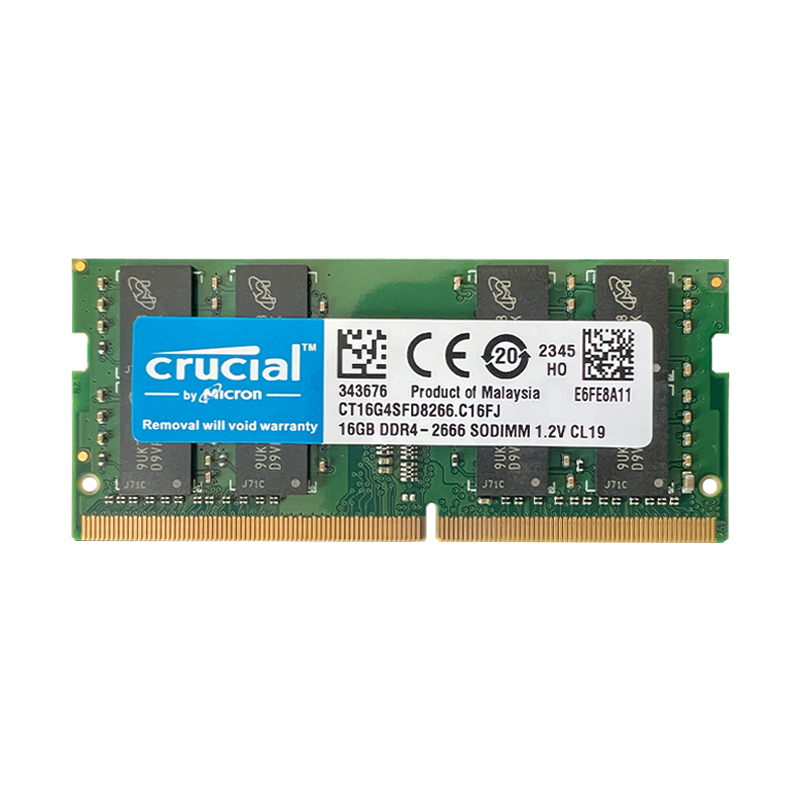 crucial ddr4 32gb 16gb 8gb 4gb 2666mhz laptop memory sodimm ram pc4 21300 1.2v