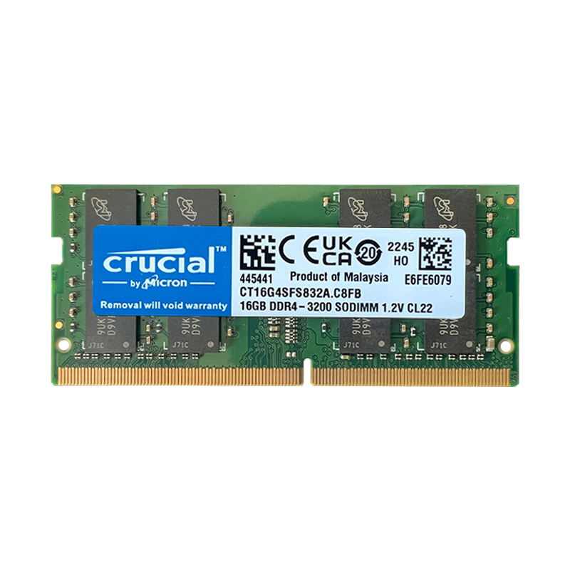 crucial ddr4 32gb 16gb 8gb 4gb 3200mhz laptop memory sodimm ram pc4 25600 1.2v