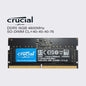 crucial ddr5 32gb 16gb 8gb 4800mhz laptop memory sodimm ram pc5 38400 1.1v