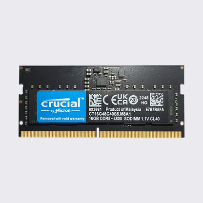 crucial ddr5 32gb 16gb 8gb 4800mhz laptop memory sodimm ram pc5 38400 1.1v