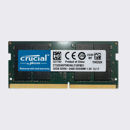 crucial ddr4 32gb 16gb 8gb 4gb 2400mhz laptop memory sodimm ram pc4 19200 1.2v