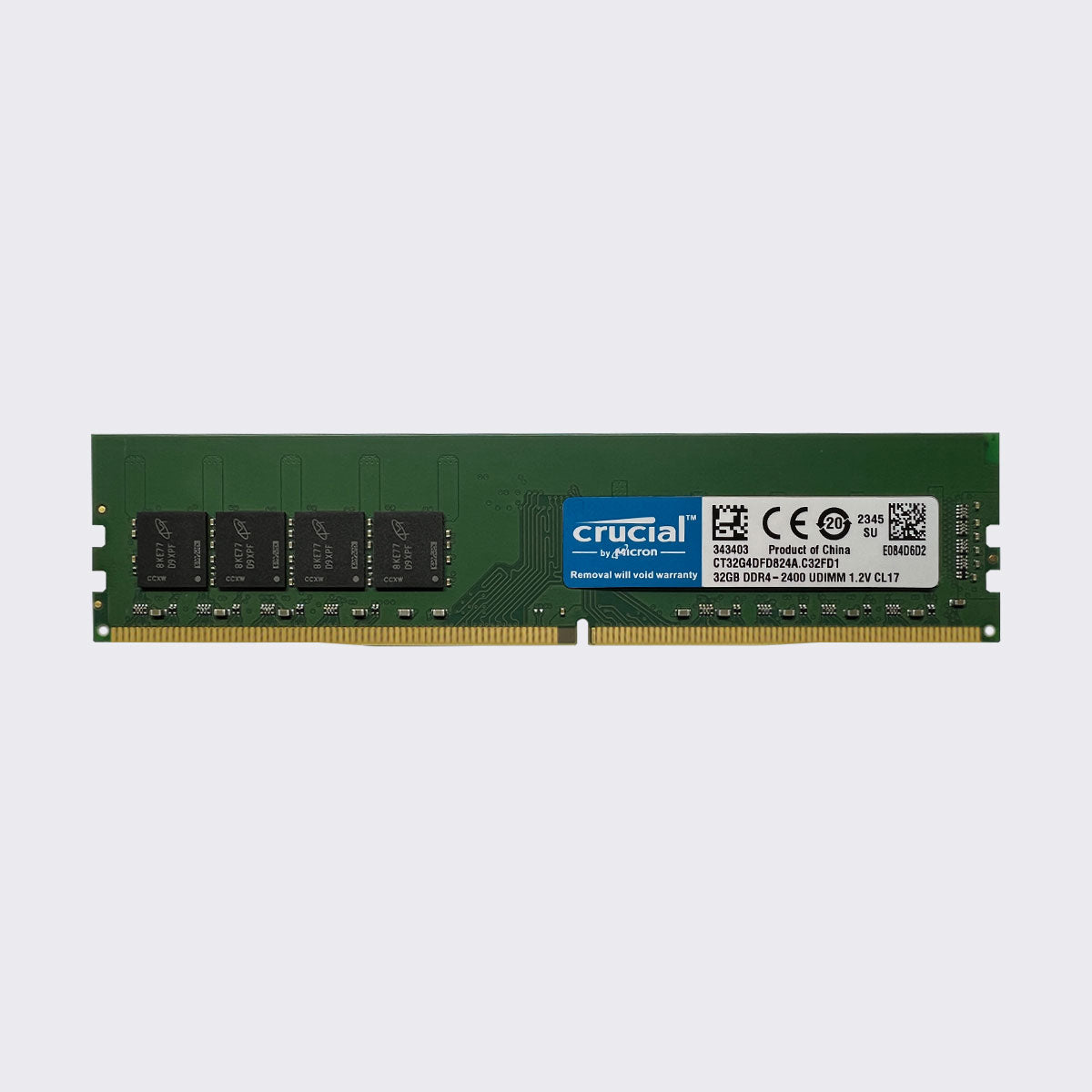 crucial ddr4 32gb 16gb 8gb 4gb 2400mhz desktop memory udimm pc ram pc4 19200 1.2v