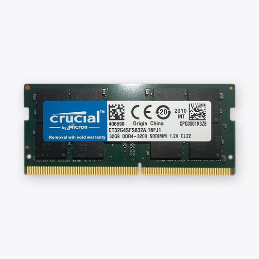 crucial ddr4 32gb 16gb 8gb 4gb 3200mhz laptop memory sodimm ram pc4 25600 1.2v