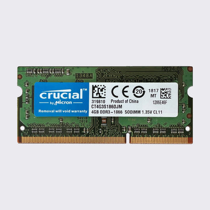 crucial ddr3l 8gb 4gb 1866mhz laptop memory sodimm ram pc3l 14900 1.35v