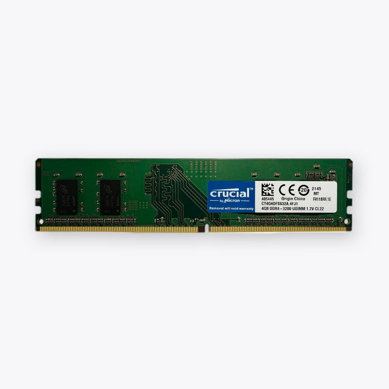 crucial ddr4 32gb 16gb 8gb 4gb 3200mhz desktop memory udimm pc ram pc4 25600 1.2v