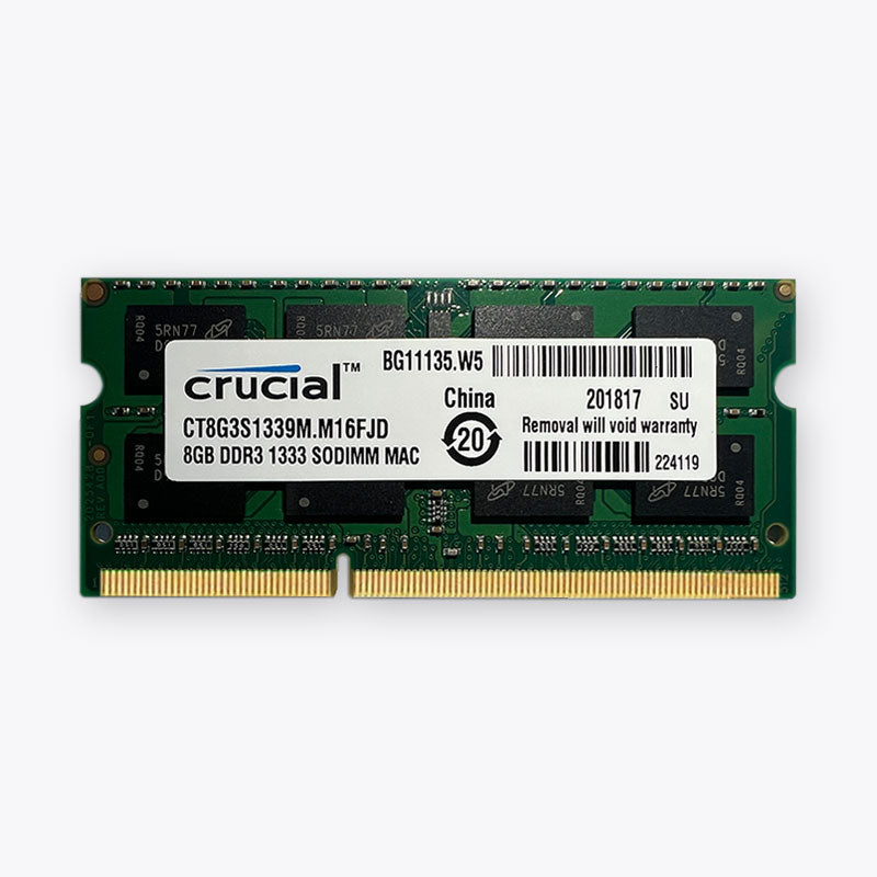 crucial ddr3 8gb 4gb 1333mhz laptop memory sodimm ram pc3 10600 1.5v