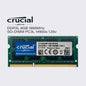 crucial ddr3l 8gb 4gb 1866mhz laptop memory sodimm ram pc3l 14900 1.35v