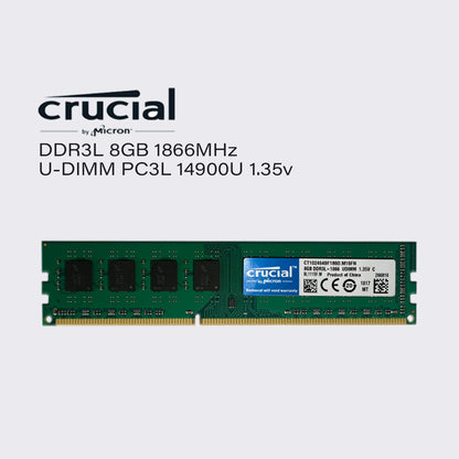 crucial ddr3l 8gb 4gb 1866mhz desktop PC memory udimm ram pc3l 14900 1.35v