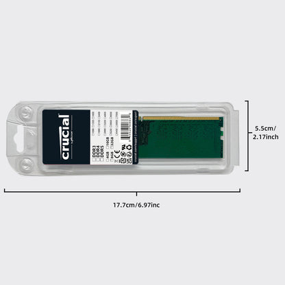 crucial ddr5 32gb 16gb 4800mhz desktop pc memory udimm ram pc5 38400 1.1v