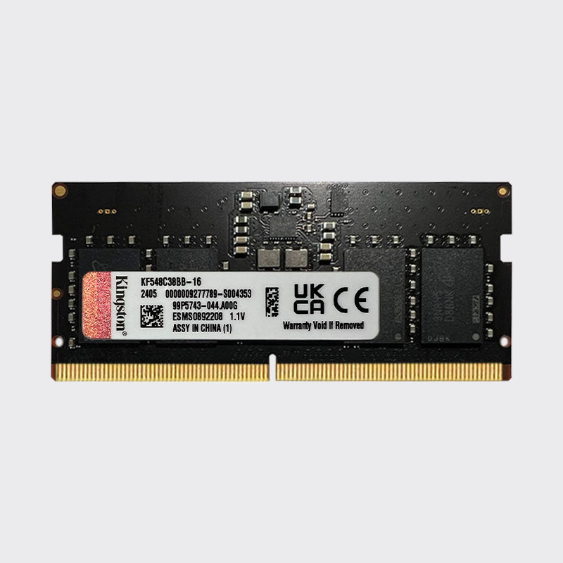 kingston fury ddr5 32gb 16gb 8gb 4800mhz impact laptop memory sodimm ram pc5 38400 1.1v